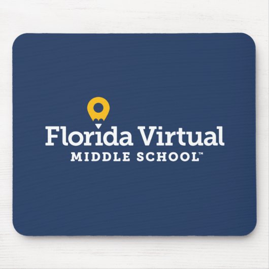 Florida Virtual Middle School-Mauspad (Navy) Mousepad (Vorne)