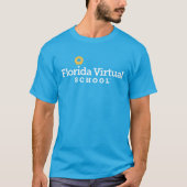 Florida Virtual School T - Shirt (Aquamarin) (Vorderseite)