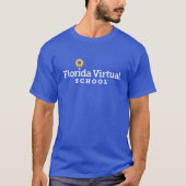 Florida Virtual School T - Shirt (blau) (Vorderseite)