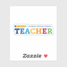 Florida Virtual School Teacher Sticker