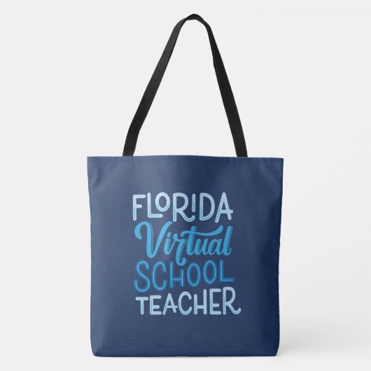 Florida Virtual School Teacher Tote Bag Tasche (Vorderseite)