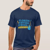 Florida Virtual School Teacher Tour, Navy T-Shirt (Vorderseite)