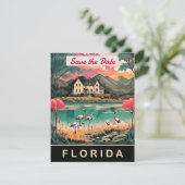 Florida, Vögel an der Küste, Save The Date (Stehend Vorderseite)