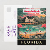 Florida, Vögel an der Küste, Save The Date (Vorne/Hinten)