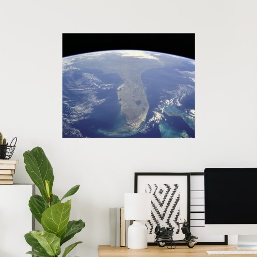 Florida von Space Canvas Print Poster (Heimbüro)