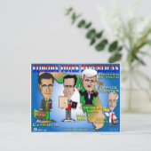 Florida Votes 4 Republikaner Postkarte (Stehend Vorderseite)