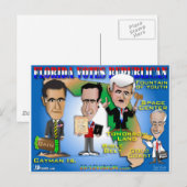 Florida Votes 4 Republikaner Postkarte (Vorne/Hinten)