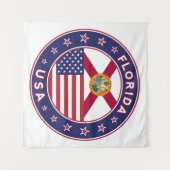 Florida Wandteppich (Vorderseite (Horizontal))