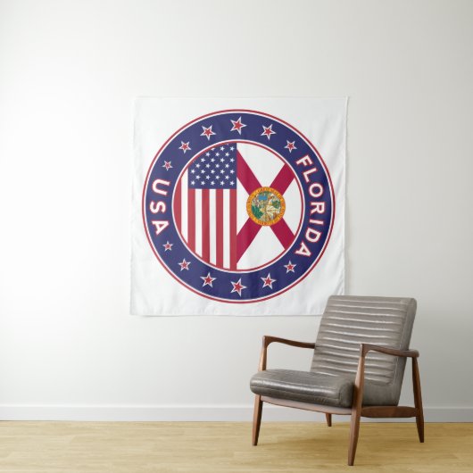 Florida Wandteppich (Beispiel (Horizontal))