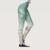 Florida Water Türkis Green Ocean Beach Leggings (Rechts)
