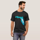 Florida Wave Angeln T-Shirt (Vorne ganz)