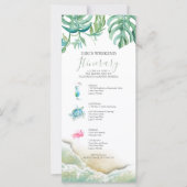 Florida Wedding Weekend Tour für die Gäste (Vorderseite)