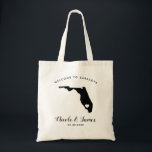 Florida Wedding Welcome Bag für Hotelgäste, Tasche<br><div class="desc">Hochzeitswochenende Begrüßungsgeschenk-Tasche für Gäste aus der Stadt,  um Ihre Hochzeit,  mit dem Bild von Florida. Fülle die Tasche mit deinen Lieblingsgoodies.</div>