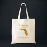 Florida Wedding Welcome Bag für Hotelgäste, Tasche<br><div class="desc">Hochzeitswochenende Begrüßungsgeschenk-Tasche für Gäste aus der Stadt,  um Ihre Hochzeit,  mit dem Bild von Florida. Fülle die Tasche mit deinen Lieblingsgoodies.</div>