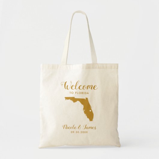 Florida Wedding Welcome Bag für Hotelgäste, Tasche (Vorne)