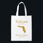Florida Wedding Welcome Bag für Hotelgäste, Tasche Wiederverwendbare Einkaufstasche<br><div class="desc">Hochzeitswochenende Begrüßungsgeschenk-Tasche für Gäste aus der Stadt zu Ihrer Hochzeit,  mit dem Bild von Florida,  mit Herz können Sie an der genauen Lage platzieren. Füllen Sie Tasche mit Ihren Lieblingsgoodies.</div>