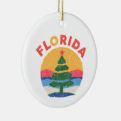 Florida Weihnachten Keramik Ornament (Rechts)