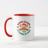 Florida Weihnachts-Kaffeetasse Santa Claws Tasse (Links)