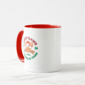 Florida Weihnachts-Kaffeetasse Santa Claws Tasse (Vorderseite Links)