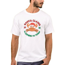 Florida-Weihnachts-T-Shirt - Santa "Claws" kommt