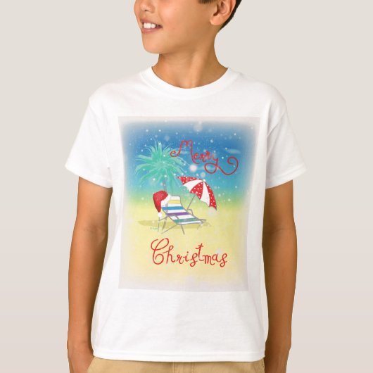 Florida-Weihnachtsfeiertag-Whimsical T-Shirt (Vorderseite)