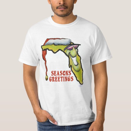 Florida-WeihnachtsT-Shirt T-Shirt (Vorderseite)