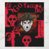 FLORIDA WEINETIKETT (Einzelnes Label)