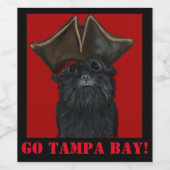 FLORIDA WEINETIKETT (Einzelnes Label)