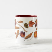 Florida wetand Blätter Zweifarbige Tasse (Mittel)