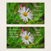 Florida Wildblume Random Acts of Kindness Card (Vorne & Hinten)