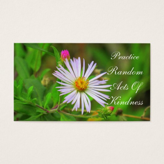 Florida Wildblume Random Acts of Kindness Card (Vorderseite)