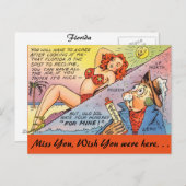 Florida, Winters Postkarte (Vorne/Hinten)