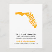 FLORIDA Wir haben neue Adresse Neue Zuhause versch Postkarte (Vorderseite)