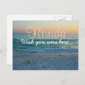 Florida - Wish you were here Postkarte (Vorne/Hinten)