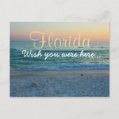 Florida - Wish you were here Postkarte (Vorderseite)