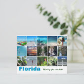 Florida Wünschenswert Sie waren hier Postkartenfot Postkarte (Stehend Vorderseite)