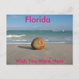 FLORIDA, wünschst du wärst hier, Postkarte