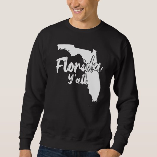 Florida Y'All Strand Sommer Urlaub Sweatshirt (Vorderseite)