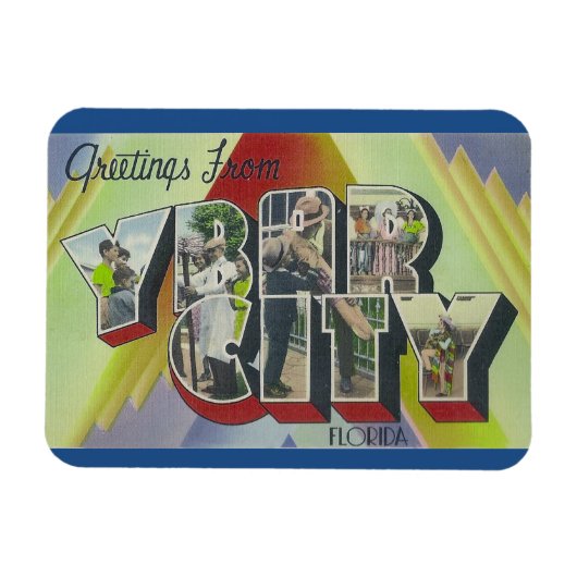 Florida, Ybor City Magnet (Horizontal)