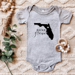 Florida Zuhause Grown Staat T-Shirt Baby Strampler
