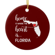 Florida Zuhause ist, wo das Herz personalisiert is