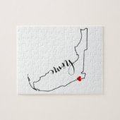 Florida-Zuhause-Jacksonville-Puzzlespiel Puzzle (Horizontal)