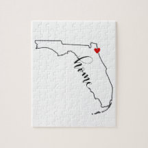 Florida-Zuhause-Jacksonville-Puzzlespiel