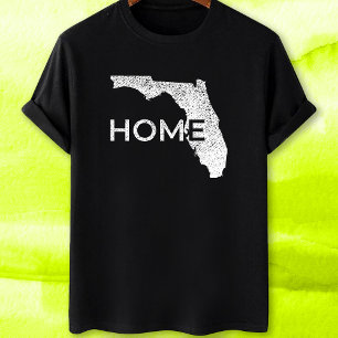 Florida Zuhause-Karte T-Shirt