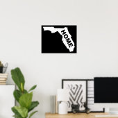 Florida Zuhause Poster Signature Sunshine Staat (Heimbüro)