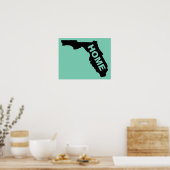 Florida Zuhause Poster Signature Sunshine Staat (Küche)