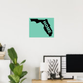 Florida Zuhause Poster Signature Sunshine Staat (Heimbüro)