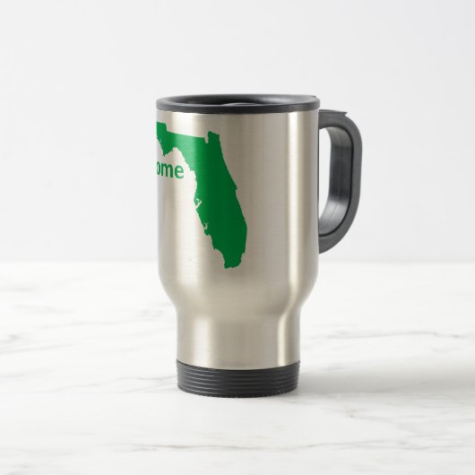 Florida-Zuhause Reisebecher (VorderseiteRechts)