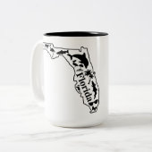 Florida Zweifarbige Tasse (Vorderseite Links)