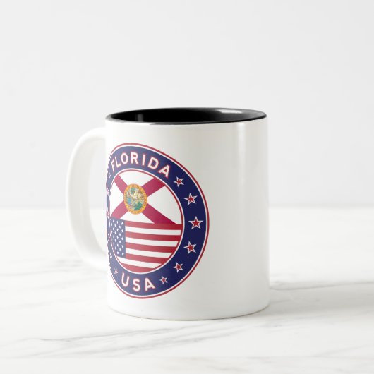 Florida Zweifarbige Tasse (Vorderseite Links)